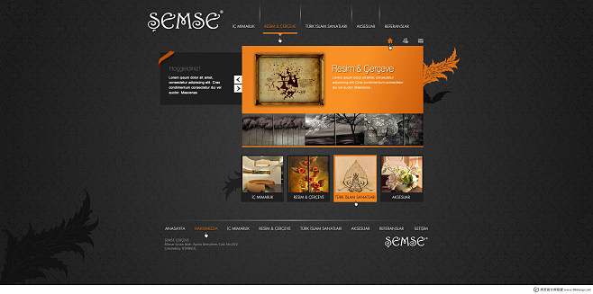 土耳其AjansPaprika網頁作品 界面設計的藝術與創(chuàng)新