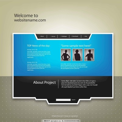 網頁模板設計 構建高效、美觀的數字界面基石